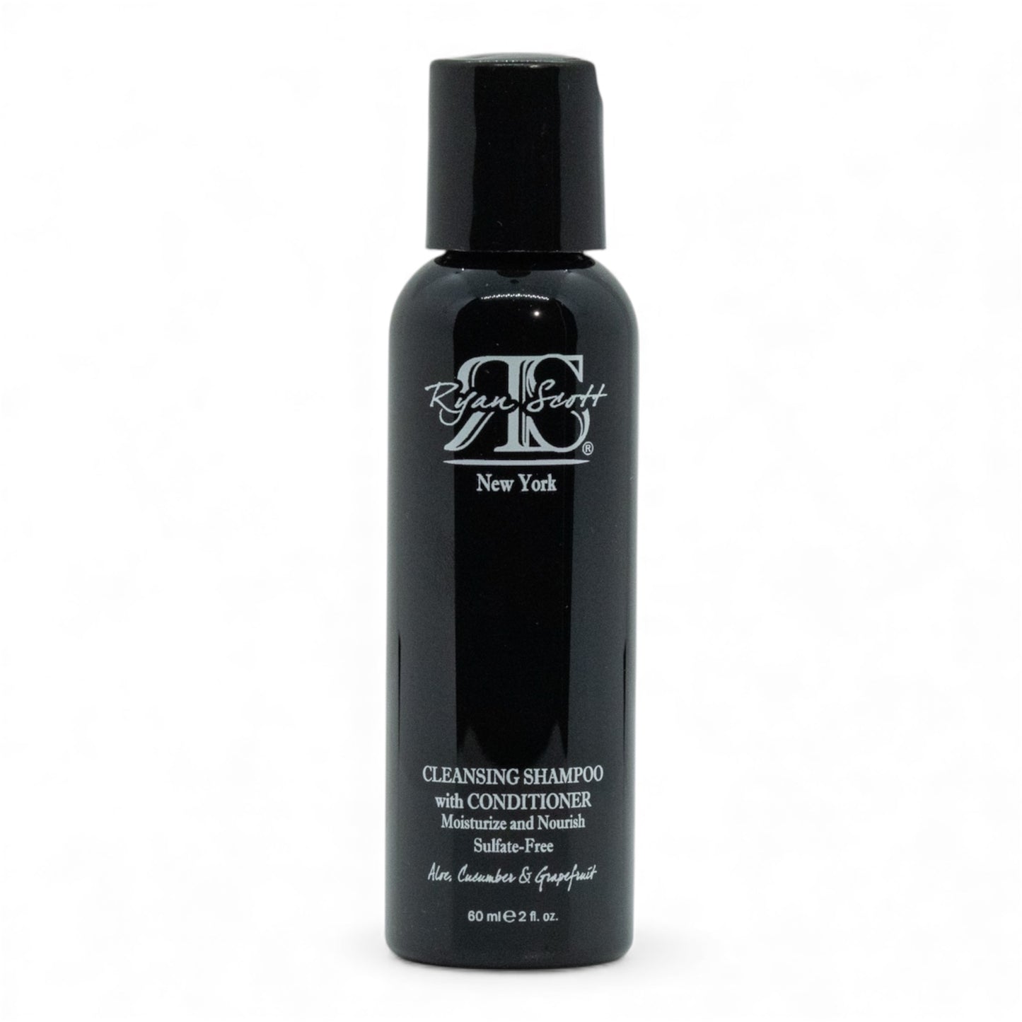 Cleansing Shampoo with Conditioner - Sulfate Free - Moisturize & Nourish 2.0oz - Travel Size