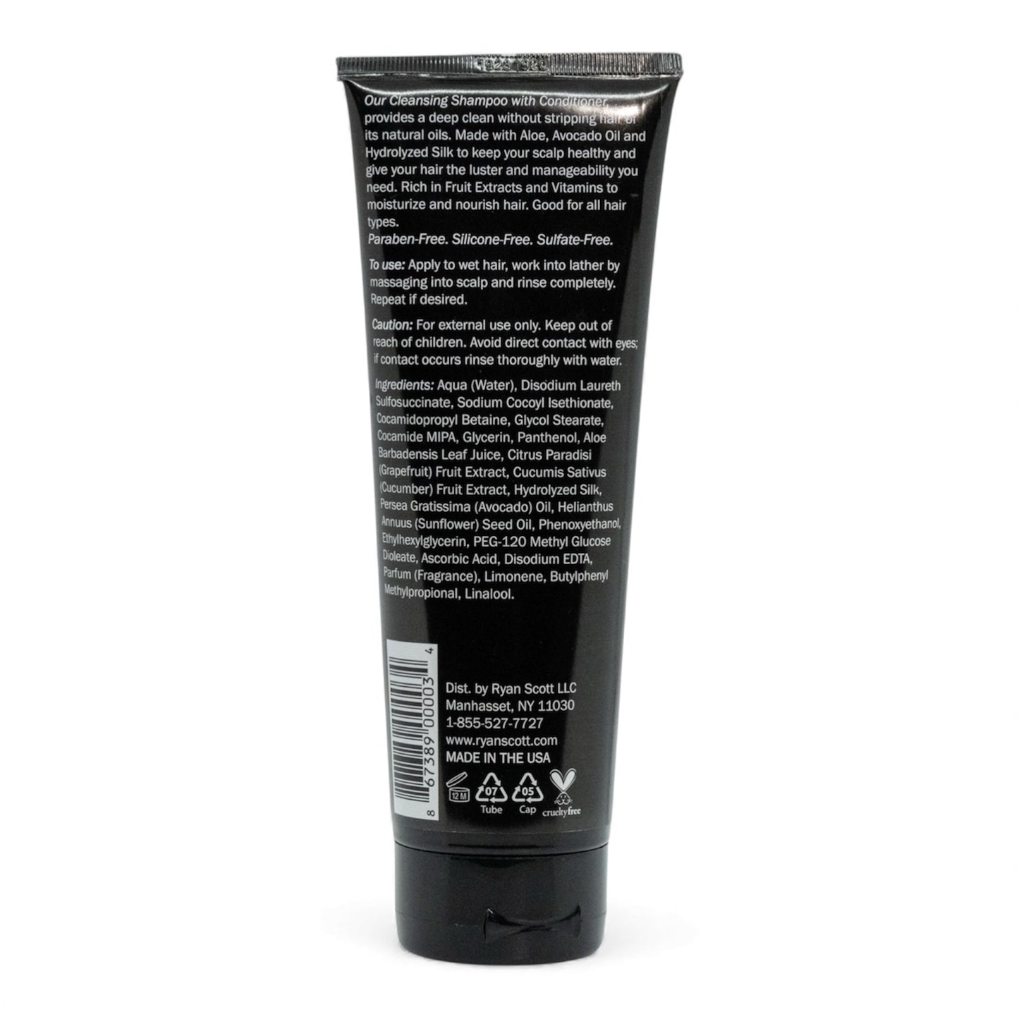 Cleansing Shampoo with Conditioner - Sulfate Free - Moisturize & Nourish 8.5oz